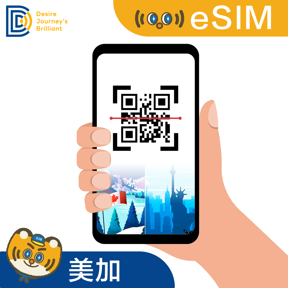 【美加eSIM】eSIM 美加卡